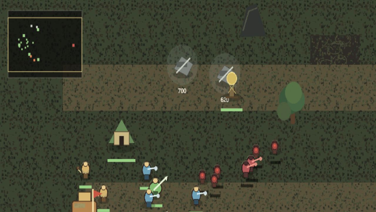 Goldwood Rift defense combat.